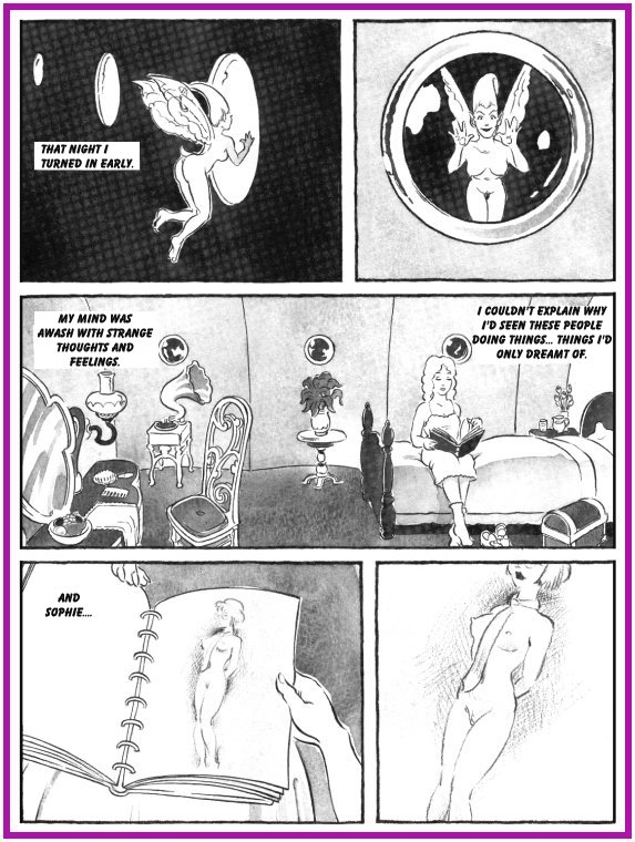 Horror comics. Emily on a sexual - BDSM Art Collection - Pic 6