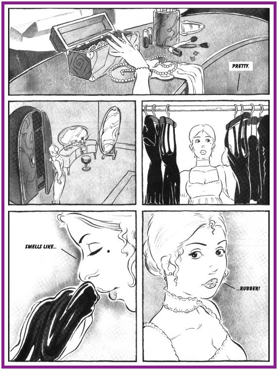 Horror comics. Emily on a sexual - BDSM Art Collection - Pic 15
