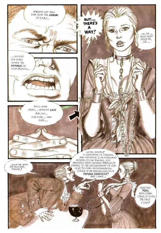 Slave girl comics. Aristocrat using - BDSM Art Collection - Pic 1