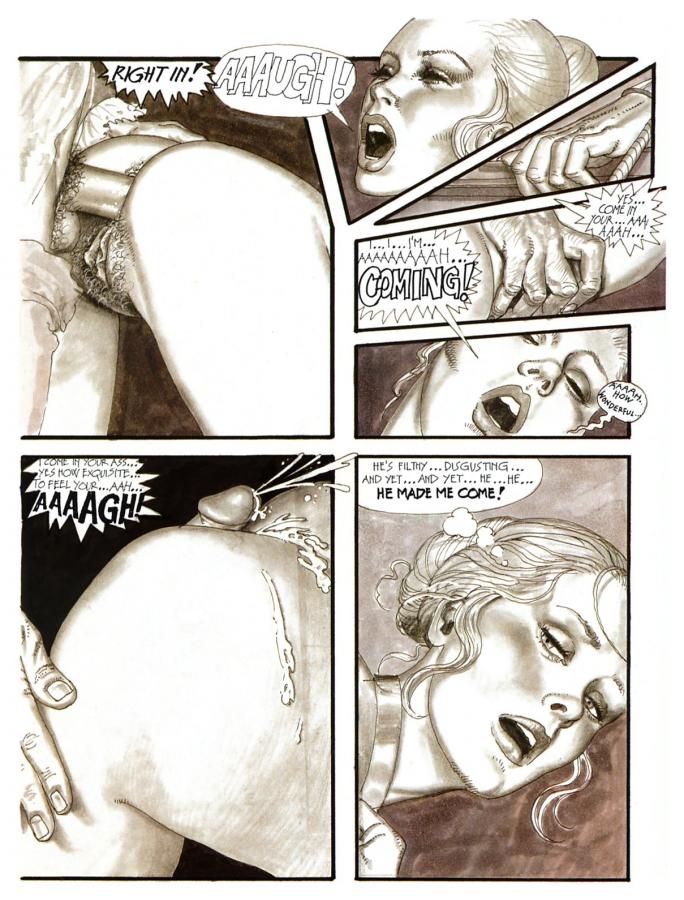 Slave girl comics. Aristocrat using - BDSM Art Collection - Pic 6