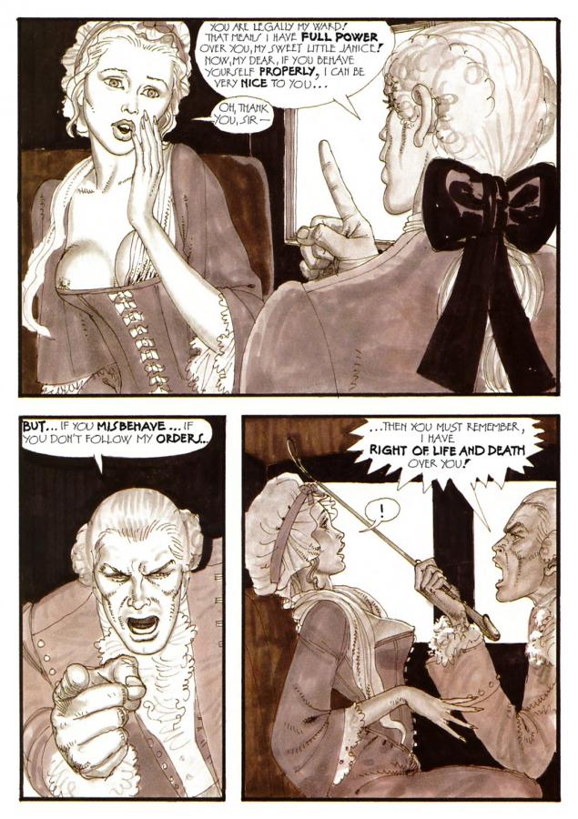 Slave girl comics. Aristocrat using - BDSM Art Collection - Pic 8