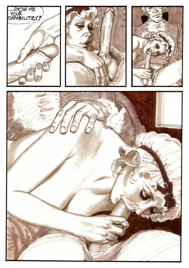 Slave girl comics. Aristocrat using - BDSM Art Collection - Pic 12