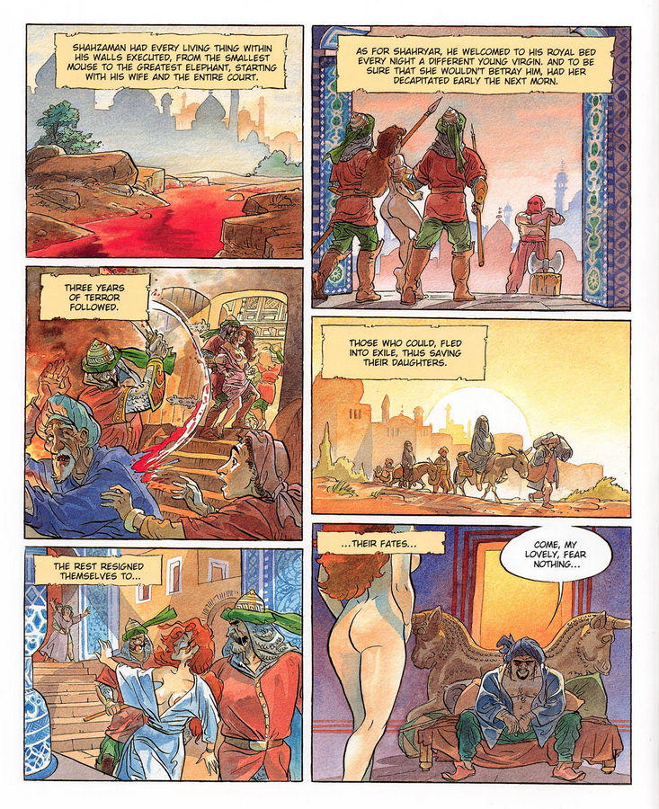 Persian Comics - Slave comics. Sodoma in the old Persia.