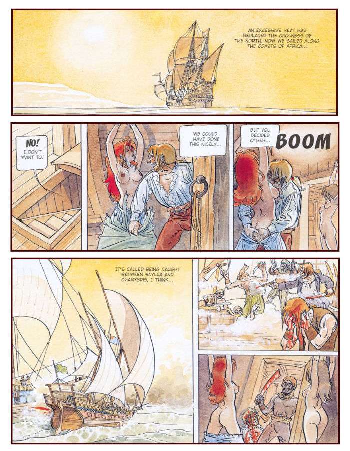 Bdsm art. Ship is attacked by pirates. - BDSM Art Collection - Pic 5