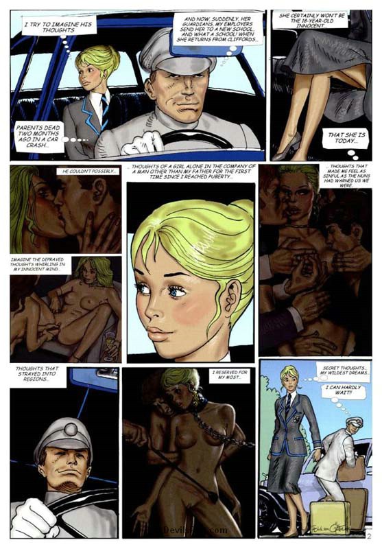 Slave comics. Adventures of a teen - BDSM Art Collection - Pic 2