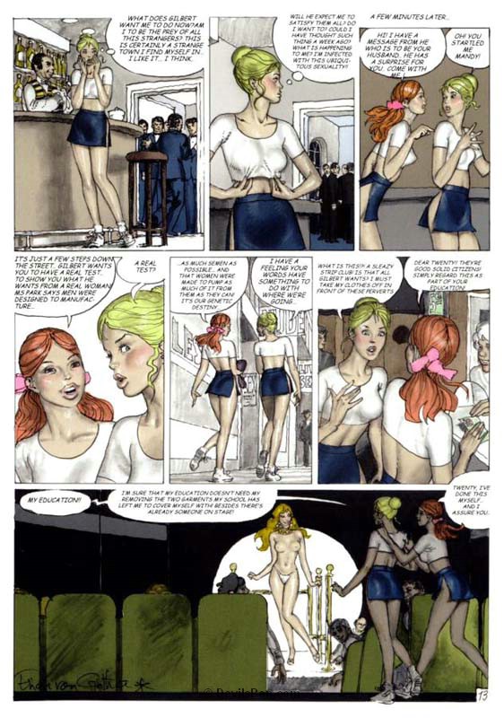 Slave comics. Adventures of a teen - BDSM Art Collection - Pic 13