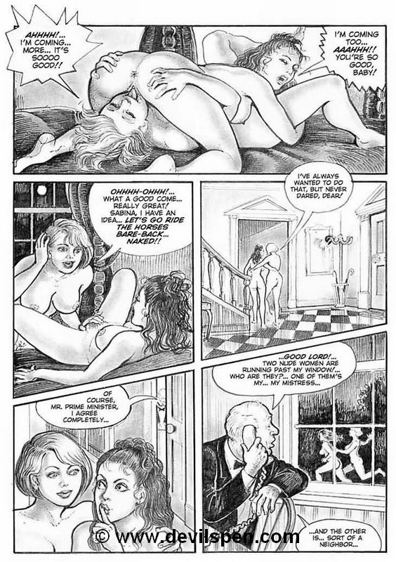 Bondage comics. Two young girls get - BDSM Art Collection - Pic 12