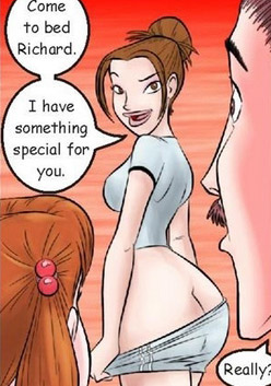 Comic porn pics. Come to bed - Cartoon Porn Pictures - Picture 6