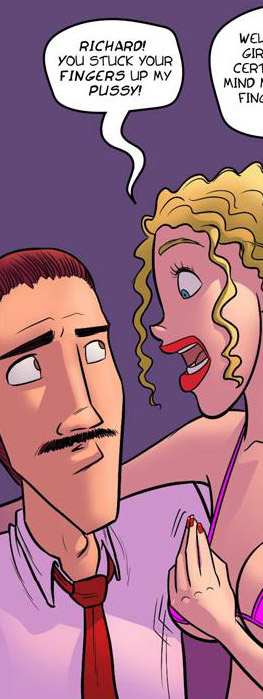 Comics for adults. Richard! You - Cartoon Porn Pictures - Picture 4