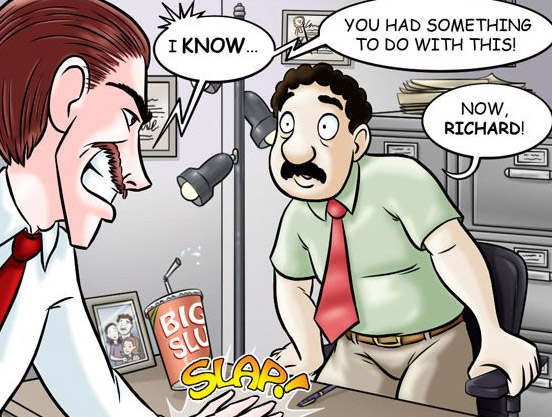 Sex comix. Oh Richard! What are - Cartoon Porn Pictures - Picture 1