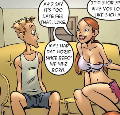 Toon porn comics. Busty brunette - Cartoon Porn Pictures - Picture 2