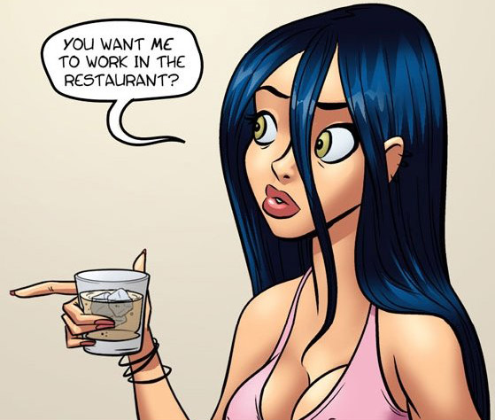 Adult comics cartoon. The big - Cartoon Porn Pictures - Picture 1