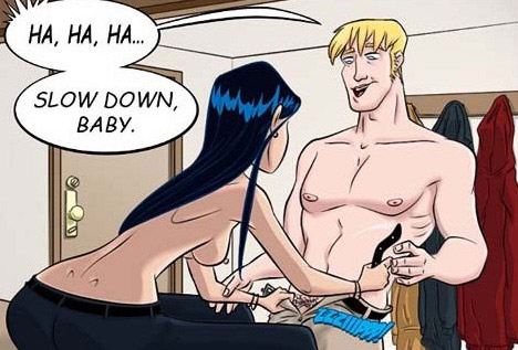 Nude cartoon. Come on Jesse get - Cartoon Porn Pictures - Picture 6