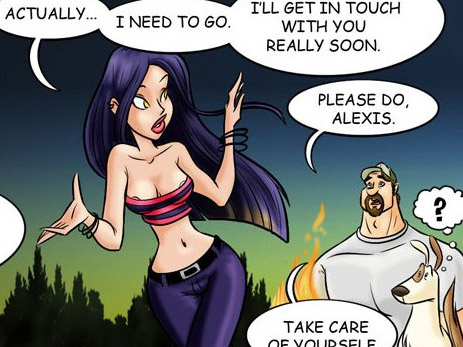 Adult cartoons. Long-haired sex - Cartoon Porn Pictures - Picture 2