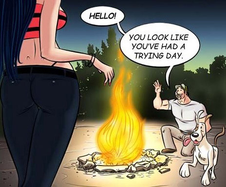 Adult sex comics. The peasant - Cartoon Porn Pictures - Picture 4
