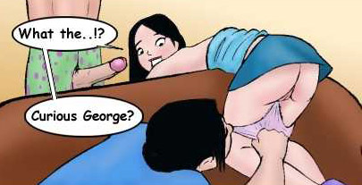 Adult sex comics. George want a - Cartoon Porn Pictures - Picture 3