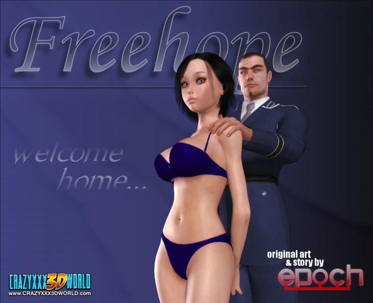 Big boobed 3d teen babe in strange private - Cartoon Sex - Picture 1