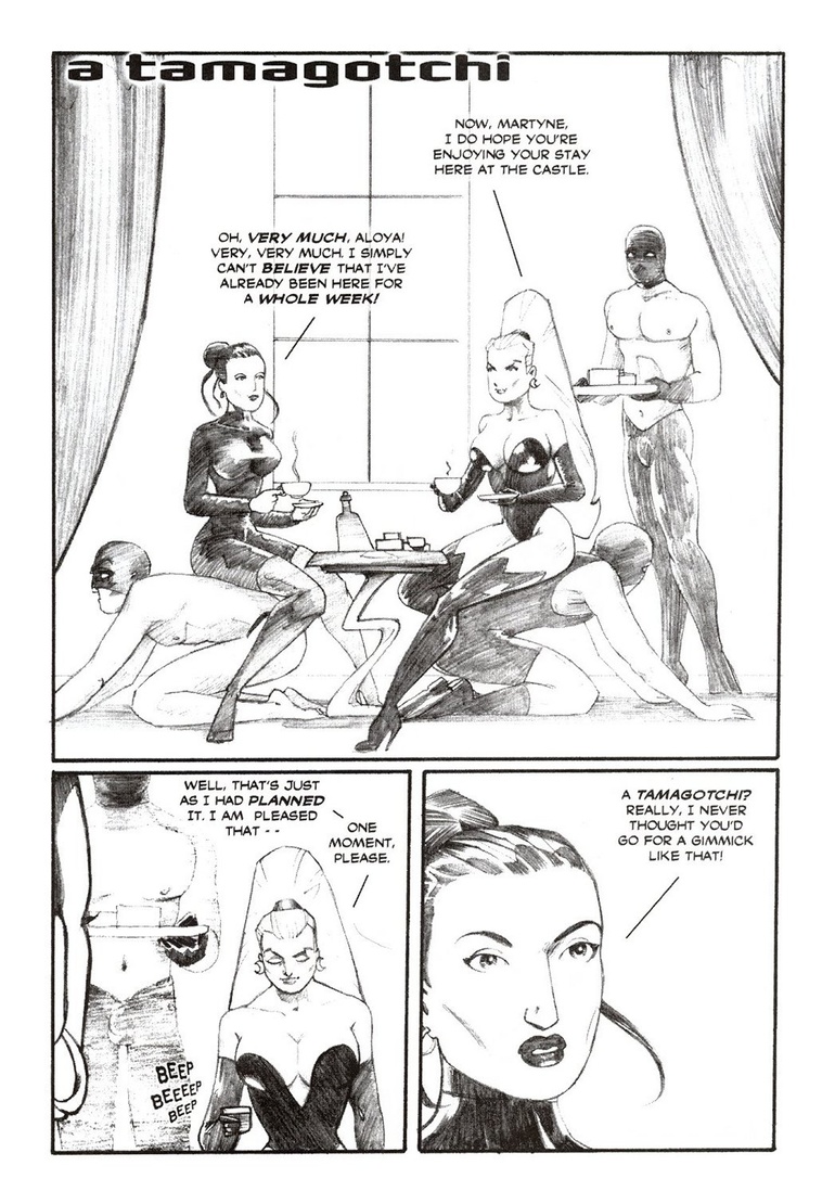 Humiliation comics. Weird customers in - BDSM Art Collection - Pic 8
