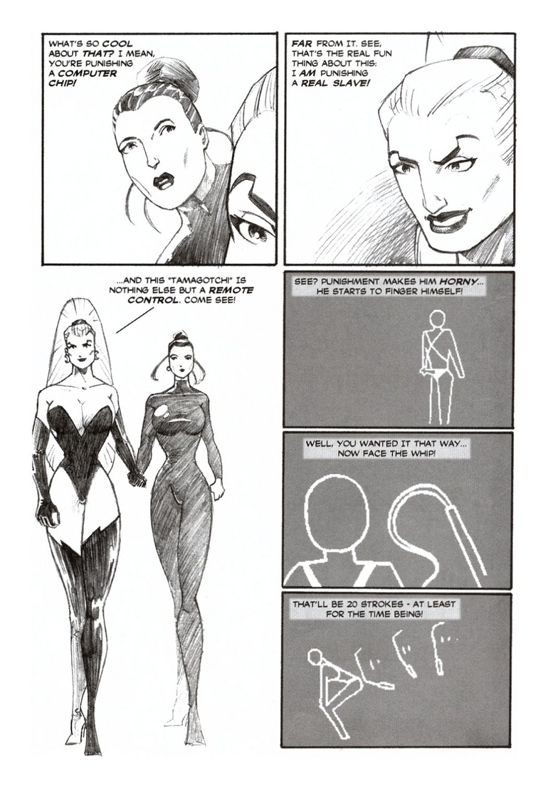Humiliation comics. Weird customers in - BDSM Art Collection - Pic 10