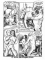 Bdsm comics. Girl and a sales clerk. - Picture 14