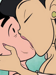 Sex comics. Can you kiss me like that again! - Cartoon Porn Pictures - Picture 4
