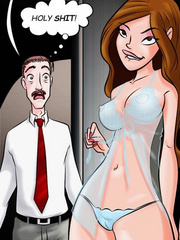 Comics sex. Wow Claire! What's gotten in to - Cartoon Porn Pictures - Picture 2