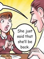 Adult cartoon comic. Busted! - Picture 2