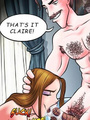 Adult cartoon comix. That's it Claire! - Picture 6