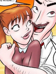 Porn comix. Oh Claire! You're so tight there! - Cartoon Porn Pictures - Picture 3