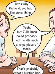 Porn comix. Oh Claire! You're so tight there! - Cartoon Porn Pictures - Picture 4