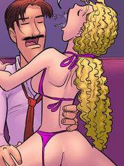 Free adult comics. I feel your fingers in my - Cartoon Porn Pictures - Picture 6