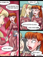 Toon porn comics. What are you two doing - Cartoon Porn Pictures - Picture 1