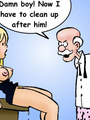 Sex comics. Old man wants to screw young - Picture 1