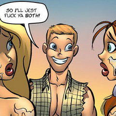 Toon porn comics. Young guy fucked 2 sex bombs - Cartoon Porn Pictures - Picture 6