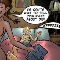 Adult comics. Looks like jew halves sum low - Cartoon Porn Pictures - Picture 6