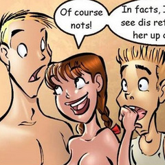 Porn cartoon. HOrny teens relaxing in the - Cartoon Porn Pictures - Picture 2