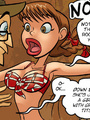 Adult comic pics. Down boy she's just a - Picture 2