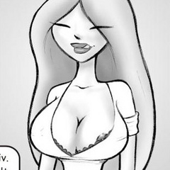 Adult cartoons. ..One of her boobs popped - Cartoon Porn Pictures - Picture 3