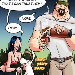 Comic sex pictures. Man met the girl and - Cartoon Porn Pictures - Picture 1