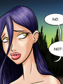 Adult comic toons. Frightened girl - Picture 5