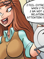 Free comic porn. Housewife seduces her - Picture 1