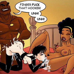 Toon porn comics. Finger fuck that HOOker! - Cartoon Porn Pictures - Picture 2