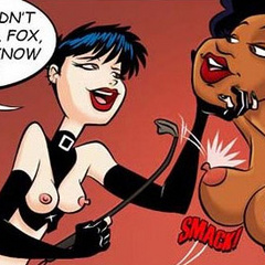 Comic porn pics. Two lesbians decided to try - Cartoon Porn Pictures - Picture 3