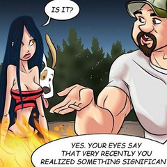 Toon porn comic. The peasant girl poured the - Cartoon Porn Pictures - Picture 6