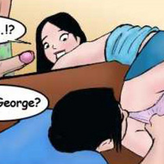 Adult sex comics. George want a cookie? - Cartoon Porn Pictures - Picture 3