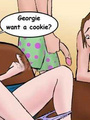 Adult sex comics. George want a cookie? - Picture 5