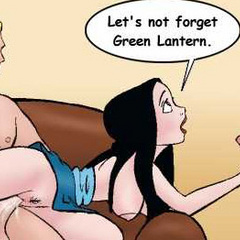 Adult comic cartoons. Two friends fight over a - Cartoon Porn Pictures - Picture 1
