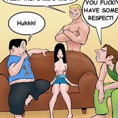 Sex cartoon. Hey, fuck you! Just because - Cartoon Porn Pictures - Picture 1