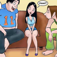 Adult cartoon comic. The guys started to - Cartoon Porn Pictures - Picture 2