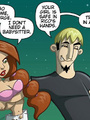 Adult comics cartoon. Rico pulls a new - Picture 1